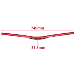 Mtb Handlebars For Mountain Bike 31.8mm Mtb Bike Table For Bicycle Handle Bar 740/780mm Swallow Handlebar Parts Colorful