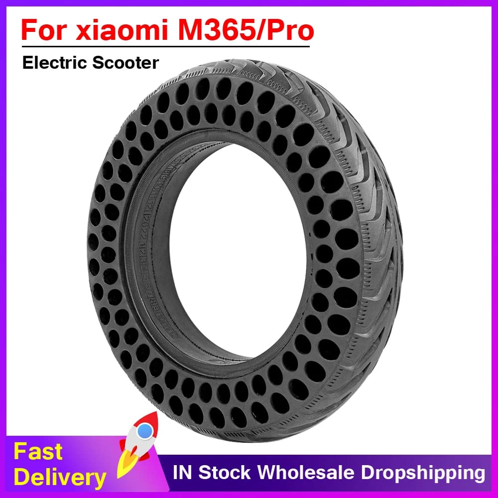 10x2.0 Honeycomb Puncture Proof 10inch Solid Tire Electric Scooter for Xiaomi Mi3 M365 Pro Pro2 1S Universal Non-Pneumatic Tire