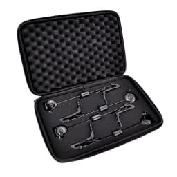 Hirisi LED Carp Fishing Swingers Drop Off Indicator 4 Color In Zipped Case Carp Fishing Equipment B2022