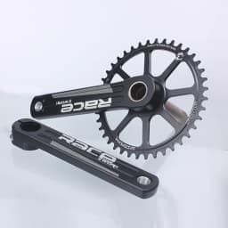 RACEWORK Road Bike Crankset 10/11/12 Speed 172.5/175mm Single Chainring 42/44T Wide And Narrow Sprocket CrankSet For GXP