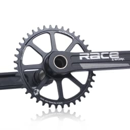 RACEWORK Road Bike Crankset 10/11/12 Speed 172.5/175mm Single Chainring 42/44T Wide And Narrow Sprocket CrankSet For GXP