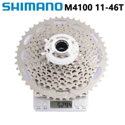 Shimano DEORE 10s CS-M4100 11-42T 11-46T 10 Speed Cassette For Mountain Bike Riding Parts Original