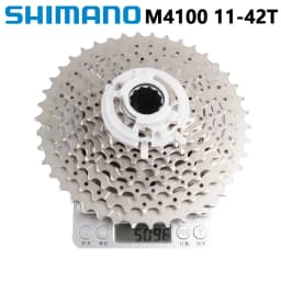 Shimano DEORE 10s CS-M4100 11-42T 11-46T 10 Speed Cassette For Mountain Bike Riding Parts Original