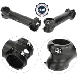 OUO Mtb Bike Table CNC Long Stem Riser Handlebar Extender 7/12/17/35 Degree 140/150mm Down Stem Mtb Power For Bicycle Parts