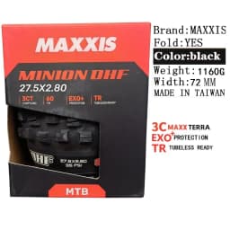 Maxxis Minion DHF (M301Ru) 26x2.3 27.5x2.3/2.5/2.8 29x2.3/2.5 Folding Downhill Tires For Mountain Bikes Are More Wear-resistant