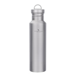 Boundless Voyage Titanium Water Bottle with Lid Wide Mouth Leak-Proof Reusable Sport Drinking Bottle for Camping 400/550/750ml