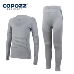 COPOZZ Children Winter Ski Thermal Underwear Sets Boys Girls Warm Breathable Thermo Underwear Johns Thermo Underwear For Kids