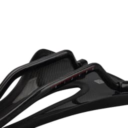 The New BALUGOE Carbon+Leather Road Bike Saddle MTB Bicycle Saddles Mountain Bike Racing Saddle PU Breathable Soft Seat Cushion