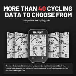 iGPSPORT BSC100S ANT+ GPS Odometer Cycling Bike Computer Riding Wireless Speedometer Support Powermeter 2.6 Inch large screen