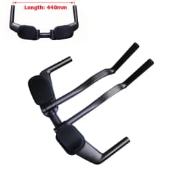 No Logo Full Carbon Handlebar Road Race Rest Handlebar TT Bar Triathlon Bar 22.2/31.8mm Time Trial Handles Only Bar
