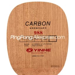 Original YINHE 988 Carbon Table Tennis Blade Fast Attack Japanese Penhold JS Handle Racket Ping Pong Bat Paddle
