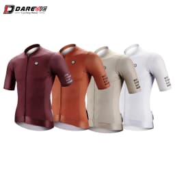 DAREVIE Cycling Jersey Fashion Small Size Women Cycling Jersey SPF 50+ Man Bike Jersey Soft Breathable Cycling Shirt MTB Road