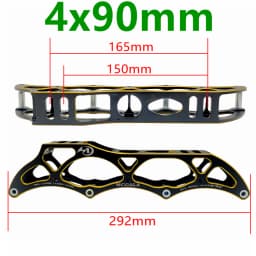 Speed Skate Frame 4x90mm 4x100mm 4x110mm 3x90 3x100 3x110mm