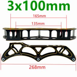 Speed Skate Frame 4x90mm 4x100mm 4x110mm 3x90 3x100 3x110mm