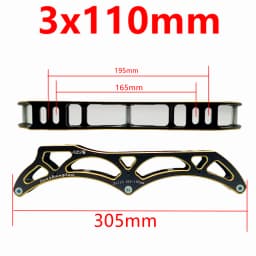 Speed Skate Frame 4x90mm 4x100mm 4x110mm 3x90 3x100 3x110mm