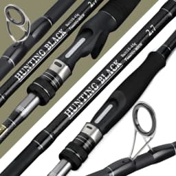 JOHNCOO 2.7m 3.0m 3 Section Carbon Fishing Rod H/MH Power 2 Tips Spinning Casting Rod Travel Ultra Rod 10-45g Lure Rod