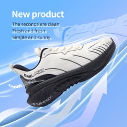 ONEMIX 2025 New Trail Running Shoes For Men Panda Winter Lace Up Sports Shoes Women Non-slip Outdoor Athletic Warm Male Sneakers