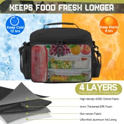 13L Tactical Thermal Cooler Bag Picnic Cooler Box Camping Lunch Bag Outdoor Heavy Duty Lunch Box Cooler Backpack Camping Storage