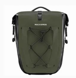 Rockbros Waterproof Bike Bag 25L Travel Cycling Bag Basket Bicycle Rear Rack Tail Seat Trunk Bags Bicycle Bags Panniers 1PCS
