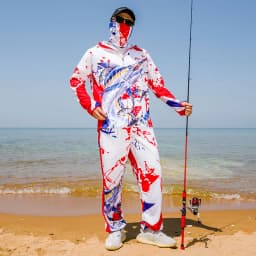 2025 DIAOLIAN Fishing Shirts/Pants Camouflage Sun Protection Breathable Moisture-wicking Quick Dry Anti-UV UPF50+ Fishing Suit