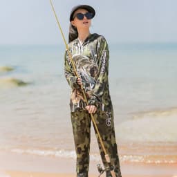 2025 DIAOLIAN Fishing Shirts/Pants Camouflage Sun Protection Breathable Moisture-wicking Quick Dry Anti-UV UPF50+ Fishing Suit
