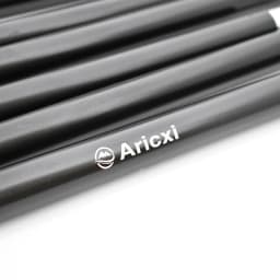Aricxi 2pcs a lot High Quality Outdoor Ultralight 7075 Aluminium Alloy Sun Shelter Support Rod Pole tarp poles black