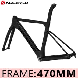 KOCEVLO Carbon Road Frame Disc Brake Max 700*32C Road Bicycle Frameset Full Internal Cable 44-56cm Carbon Bike Frames