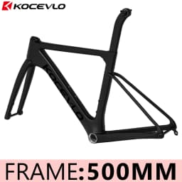 KOCEVLO Carbon Road Frame Disc Brake Max 700*32C Road Bicycle Frameset Full Internal Cable 44-56cm Carbon Bike Frames