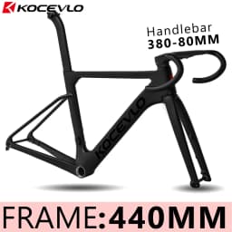 KOCEVLO Carbon Road Frame Disc Brake Max 700*32C Road Bicycle Frameset Full Internal Cable 44-56cm Carbon Bike Frames