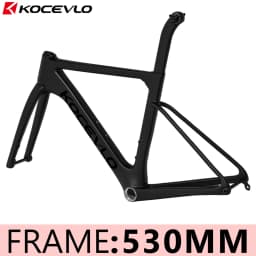 KOCEVLO Carbon Road Frame Disc Brake Max 700*32C Road Bicycle Frameset Full Internal Cable 44-56cm Carbon Bike Frames