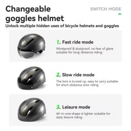ROCKBROS Cycling Helmet Goggles Men Women Integrally-Molded MTB Bicycle Helmet Lightweight Mountain Road Bike Helmet Taillights