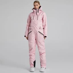Sport Female Snowsuit Hooded Men Snowboarding One Piece Suit Waterproof Women Ski Jumpsuit Mountain Descent Man Overall Cltothes