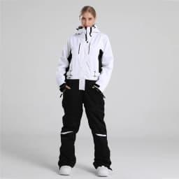 Sport Female Snowsuit Hooded Men Snowboarding One Piece Suit Waterproof Women Ski Jumpsuit Mountain Descent Man Overall Cltothes