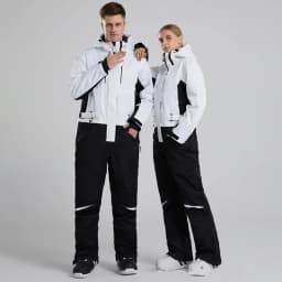 Sport Female Snowsuit Hooded Men Snowboarding One Piece Suit Waterproof Women Ski Jumpsuit Mountain Descent Man Overall Cltothes
