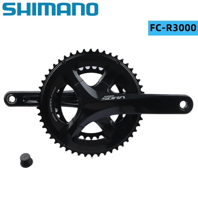 Shimano SORA R3000 2x9 Speed 170mm 50-34T Crankset For Road Bike Bicycle Uses A High-end 4-arm Design