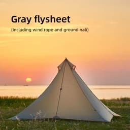 Asta Gear Fengyin 4P Tent Outdoor Pyramid Ultralight Tent Windproof Rain Anti-Wind Hiking Camping Travel Tent