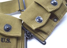 US TACTICAL Army M-1923 Cartridge Belt CANVAS KHAKI Replica