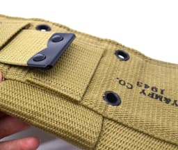 US TACTICAL Army M-1923 Cartridge Belt CANVAS KHAKI Replica