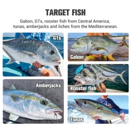 NOEBY Feed Popper Lure 175mm 73g Topwater Popper Saltwater Hard Lure GT Tuna Kingfish Big Game Fishing