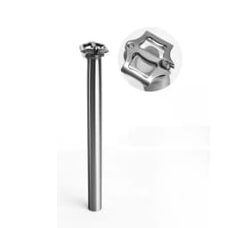 8-Shape Titanium Seatpost, 27.2mm/30.9mm/31.8mm for Gravel Road/MTB Bicycle Folding Bike