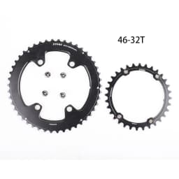 STONE Double Chainring BCD 110mm 4 Bolts 46T 32T 48T 33T 50T 34T 54T 40T for FC5800 FC6800 9000 Road Bike Chainwheel Chain Ring