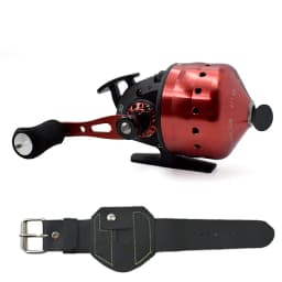 Slingshot Fishing Reel Spinning Hand Wheel 4+1BB 3.6:1 Shooting Fish Closed Reel With Line Outdoor Hunting Fishing Wheel