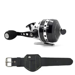 Slingshot Fishing Reel Spinning Hand Wheel 4+1BB 3.6:1 Shooting Fish Closed Reel With Line Outdoor Hunting Fishing Wheel