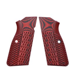 Guuun G10 Grips for Browning Hi Power and Tisas Regent BR9, Eagle Wings Diamond Texture