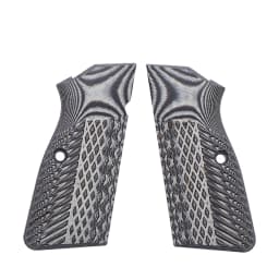 Guuun G10 Grips for Browning Hi Power and Tisas Regent BR9, Eagle Wings Diamond Texture