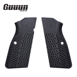 Guuun G10 Grips for Browning Hi Power and Tisas Regent BR9, Eagle Wings Diamond Texture