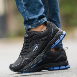 BONA New Classics Style Men Running Shoes Lace Up Men Sport Shoes Leather Men Outdoor Jogging Sneakers Comfortable