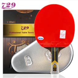 729 Friendship King Series Table Tennis Racket 6/7/8/9 Star Professional Offensive Carbon Ping Pong Racket Sticky Paddle