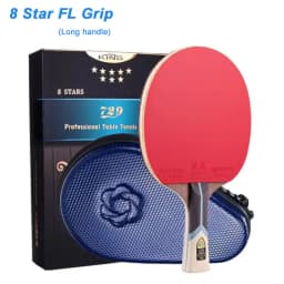 729 Friendship King Series Table Tennis Racket 6/7/8/9 Star Professional Offensive Carbon Ping Pong Racket Sticky Paddle