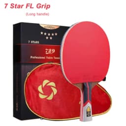 729 Friendship King Series Table Tennis Racket 6/7/8/9 Star Professional Offensive Carbon Ping Pong Racket Sticky Paddle